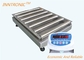Roller Conveyor Scale 600kg OIML C3  Heavy Duty Gravity Roller 600*600CM 2 4GHZ with indicator
